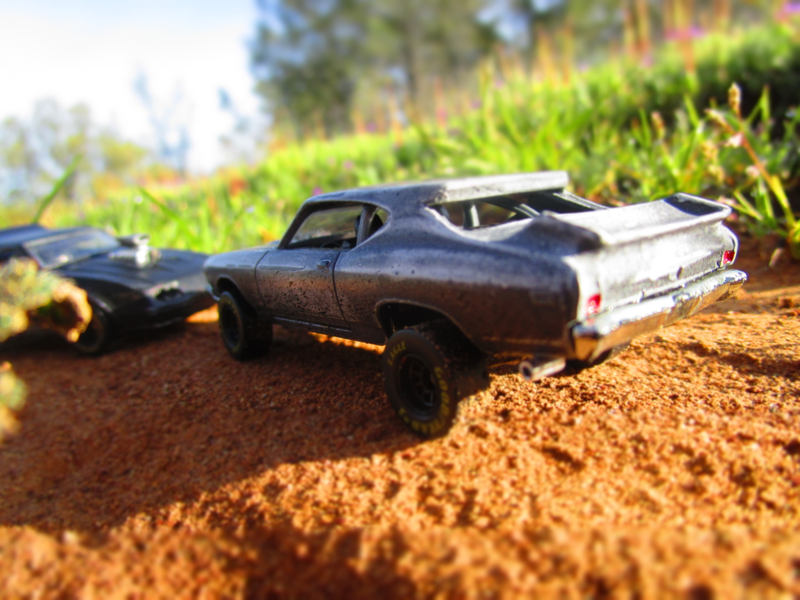 Illustration for article titled Mad Max: Custom HotWheels Interceptor.